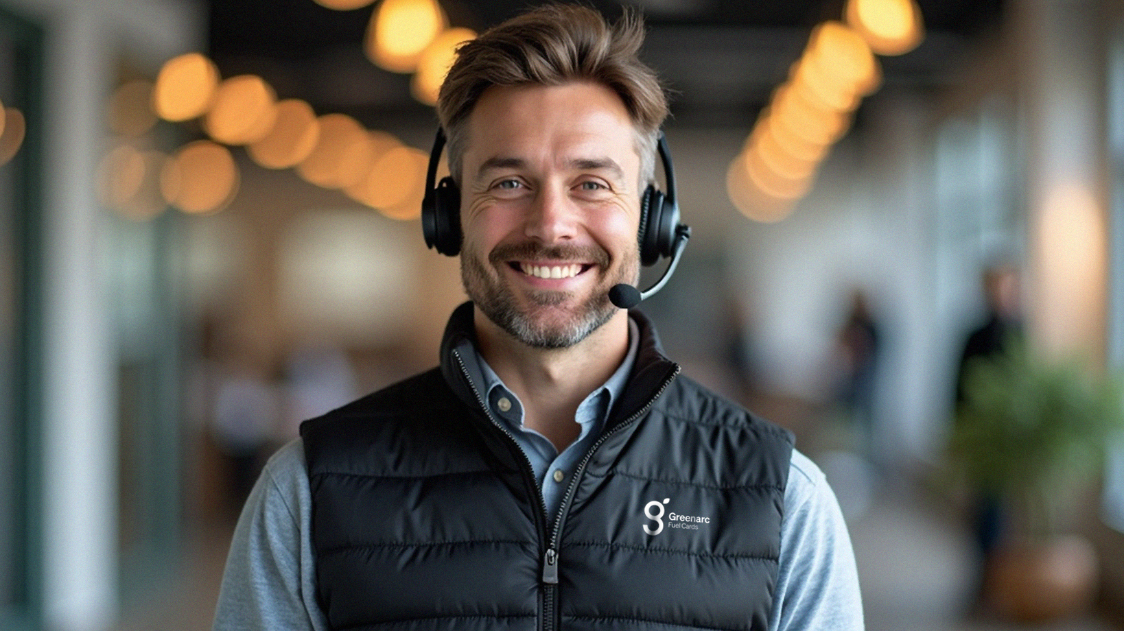 A Greenarc account manager supporting a business customer