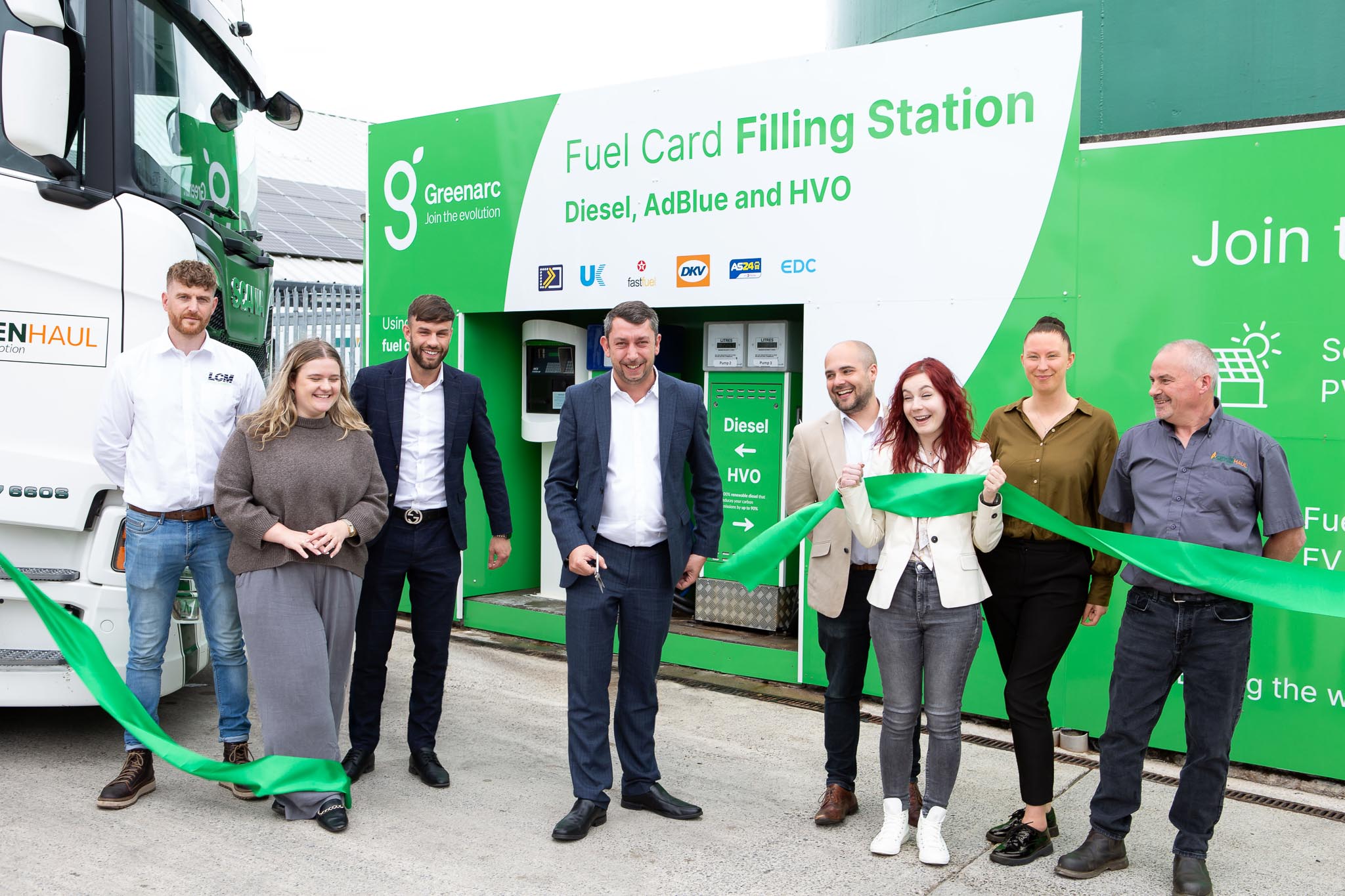 Greenarc Unveils Lancashire's First Renewable Fuel HVO Pump